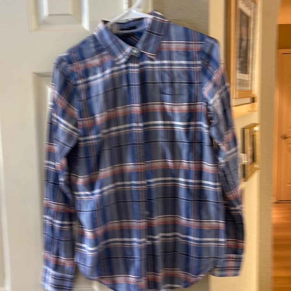 Trendy Plaid Button-down Shirt